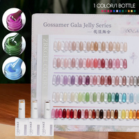 ZRKGEL TPO HEMA-Free Non-Toxic Eco-Friendly Long-Lasting 60 Colors Natural Soak-Off Nude Jelly Gel Polish for Professional DIY