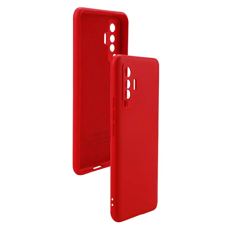 Luxury Original Liquid Silicone Mobile Phone Case Cover For Vivo x50 iqoo 3 v19 v15 v17 z1 s1 pro Smart Phone Cases