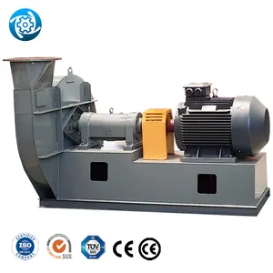New High Efficiency for soybean processing, animal feed production premixes and raw materials pusher fan suction fan.