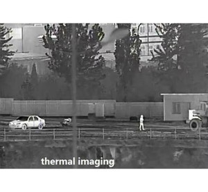 Caméra thermique PTZ robuste pour la <span class=keywords><strong>surveillance</strong></span> des véhicules, la sécurité des agents, longue portée, non refroidie/refroidie - Product Image 4