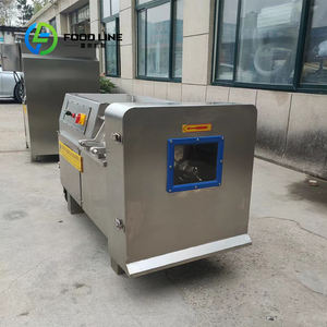 Macchina multifunzione per cambiare la pelle di maiale a cubetti macchina Touch Screen funzionamento tritacarne congelato - Product Image 5