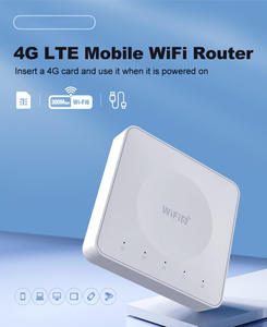 เราเตอร์4G แบบพกพา Wi-Fi ระยะไกล300Mbps <span class=keywords><strong>Cat4</strong></span> CPE LTE WiFi6 Wi-Fi ขนาดพกพาได้พร้อมช่องใส่ซิมการ์ด - Product Image 1