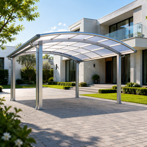 Abri de voiture extérieur moderne de luxe en <span class=keywords><strong>aluminium</strong></span> traité thermiquement - Product Image 1