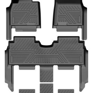 Tapetes de Piso para Auto Premium de TPE, Impermeables, Inodoros, Fáciles de Limpiar, Ajuste Personalizado para Hyundai SANTAFE 2019 - Product Image 2