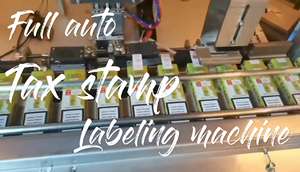 Offre Spéciale automatique <span class=keywords><strong>timbre</strong></span> fiscal estampage machine d'étiquetage impression tobbacco cigarettes autocollant bande <span class=keywords><strong>sur</strong></span> boîte bouteilles automatique - Product Image 6