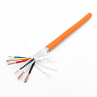Câble de chaîne de traction servo 4x1.5 + 2x1.0 Câble d'alimentation du moteur 8 cœurs PVC flexible Câbles servo