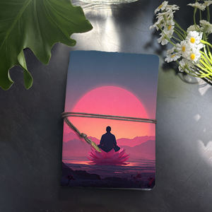 A6 bellissimo taccuino fatto a mano deve avere per gli atleti del College adatto per i registri di allenamento e le note di strategia di gioco con l'uomo Lo - Product Image 1