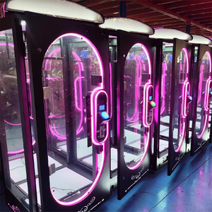 Số lượng lớn mua nhà sản xuất màu hồng ngày may mắn Quà Tặng Trò chơi đồ chơi Claw Máy Arcade đồng tiền hoạt động máy - Product Image 5