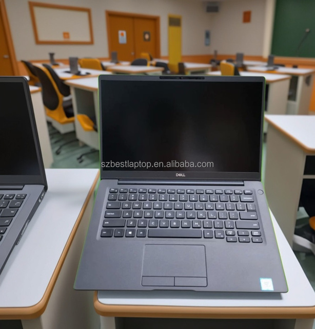Dubai Wholesale Stock for Dell 7400 I5-8gen Business Office Laptop Quality Student Notebook 8GB Video Memory Low Price Computer