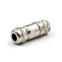 Netac — connecteur r12 à 8 broches résistante à l'eau IP67, connecteur codeur mâle, piercing blindé, 3/4/5/8