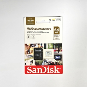 Thẻ nhớ <span class=keywords><strong>SanDisk</strong></span> MAX ENDURANCE Micro TF SD <span class=keywords><strong>Card</strong></span> <span class=keywords><strong>32GB</strong></span> 64GB 128GB 256GB U3 V30 4K Full HD dành cho camera giám sát DVR - Product Image 4