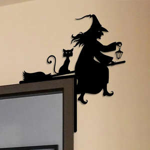 Su misura in ferro metallo architrave per la decorazione superiore della porta fabbricata feste del ringraziamento forniture per le feste - Product Image 1