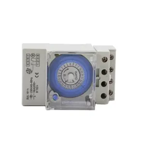 Ourtop 24 horas interruptor de tiempo analógico interruptor de temporizador analógico electrónico con certificado CE