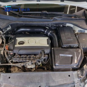 ชุดกรองอากาศเย็นคาร์บอนไฟเบอร์ 100% สำหรับ VW Golf 6 GTI EA888 – เพิ่มการไหลเวียนของอากาศได้สูงสุด 9% พร้อมเทอร์โบสปูลที่เร็วขึ้น ปี 2009-2013 - Product Image 6