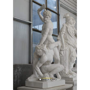 Escultura de Mármol de Figuras Mitológicas Románticas de la Mitología Griega - Product Image 4