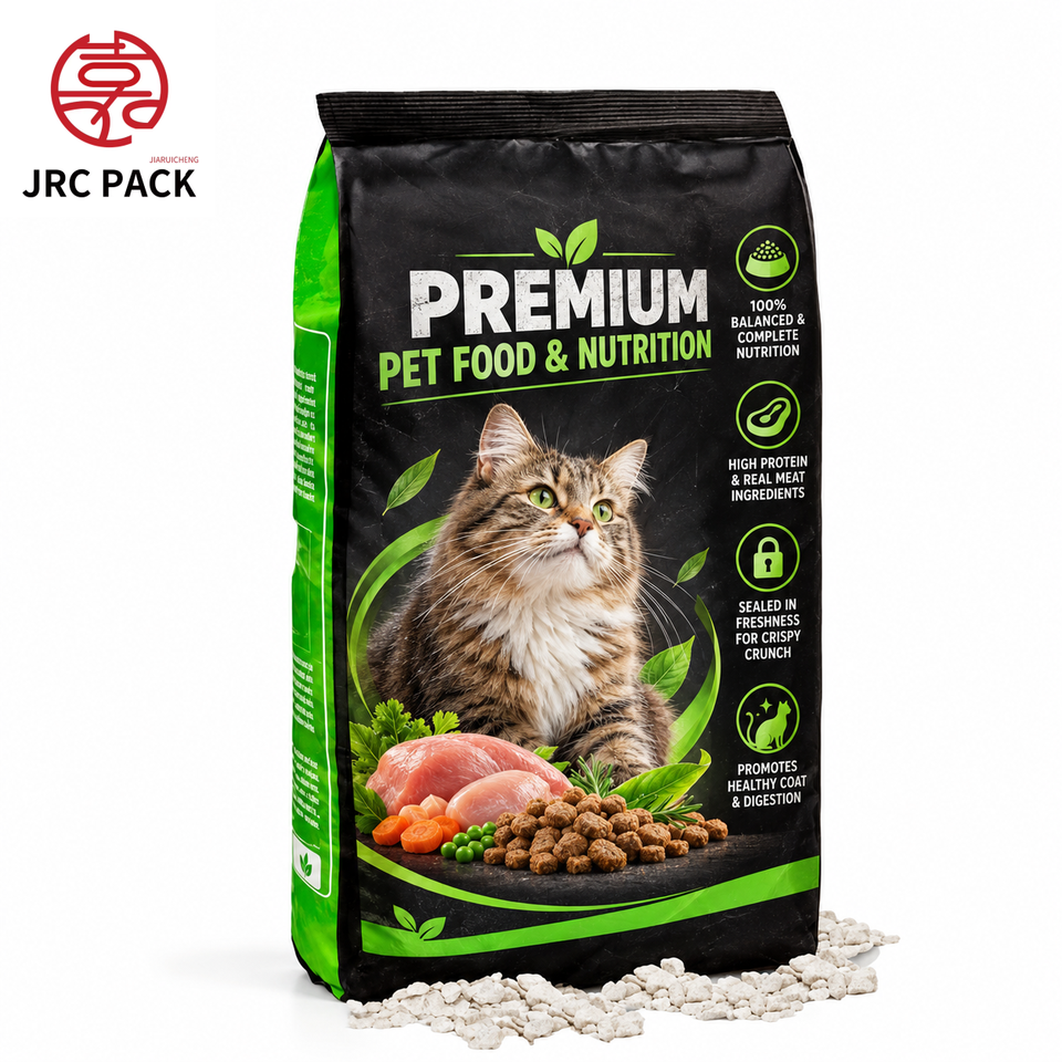 High Quality Plastic Packaging Food Pouch Packaging Bag with Handle ...