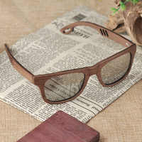 Lunettes de soleil en bois artisanales BOBO BIRD, protection UV 100%, design tendance et de haute qualité