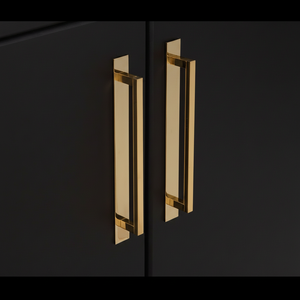 Tirador de metal para gabinetes domésticos, fabricado con materiales de primera calidad que ofrecen un rendimiento duradero para el uso diario en muebles. - Product Image 1