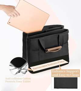 Bolsa de Hombro Grande de Algodón Acolchado, Ligera, Blanca, Personalizable, Tipo Tote para Viaje - Product Image 2