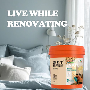 Custom Color Starch Based Art Coating Interior <strong>Latex</strong> Paint Flexible Eco Friendly Wall Paint Cloud Glutinous Rice <strong>Latex</strong> <strong>Primer</strong> - Product Image 2