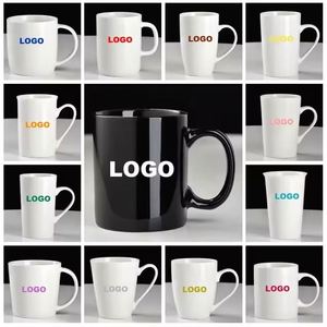 แก้วกาแฟพอร์ซเลนหลากสีสัน แก้วเซรามิก พิมพ์โลโก้ได้ - Product Image 2