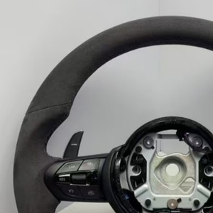 Volante Completo de Alcántara para <span class=keywords><strong>BMW</strong></span> E90 E92 E93 F20 F22 F30 F31 F32 F36 F80 M3 F10 <span class=keywords><strong>M5</strong></span> F82 M4 F15 X5 Todos los Modelos - Product Image 4