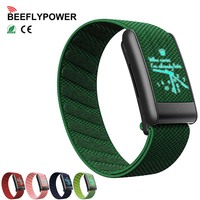 Bracelet de montre en silicone imprimé lumineux personnalisé BEEFLYPOWER, motif horloge, résistant à la transpiration, pour Whoop 5.0/5.0MG