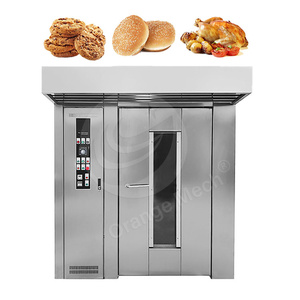 معدات المخابز ببابين و 64 صينية بعربة مزدوجة أسعار الفرن الدوار مع سطح البخار 2 للمخابز في الهند دبي نيجيريا - Product Image 6