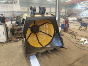 Godet de criblage personnalisable pour diverses excavatrices <span class=keywords><strong>avec</strong></span> des tailles d'écran de 10*10 15*15 30*30 pour Rippers SB16 - Product Image 4