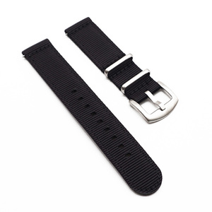 Bracelet de montre rayé Quick Change <span class=keywords><strong>20</strong></span> 22 mm pour montre de sport, bracelet en nylon pour montre <span class=keywords><strong>Bond</strong></span> - Product Image 2
