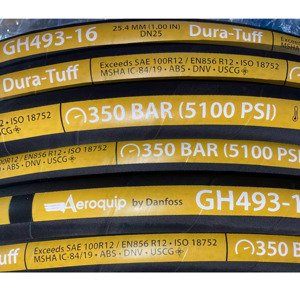 <span class=keywords><strong>Tubo</strong></span> Idraulico in Gomma EATON Danfoss Aeroquip di Alta Qualità per Attrezzature Meccaniche - Product Image 2