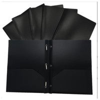 Promo Terbatas Harga Terbaik Folder Plastik Berkualitas Tinggi dengan Kantong, Folder 3 Lubang Dua Kantong, Folder 3 Prong