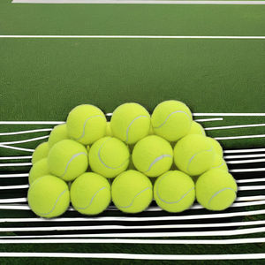 Yüksek elastik dayanıklı ITF sertifikalı tenis topları özel Logo baskılı yün kauçuk toplu eğitim topları yüksek kaliteli spor - Product Image 4