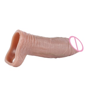 Funda de Silicona para Pene SXXY de 15 cm, Funda para Agrandar el Pene, Estimulación, Retraso de la Eyaculación, Juguetes Sexuales para Parejas - Product Image 4
