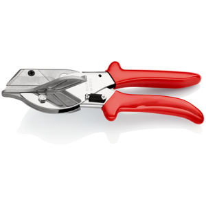 KNIPEX 94 35 215 Cortador de perfiles y marcos para perfiles de plástico y caucho con revestimiento plástico cromado 215 mm - Product Image 1