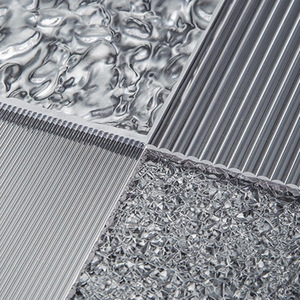 Dập nổi kết cấu PS bảng phân vùng <span class=keywords><strong>Acrylic</strong></span> trong suốt Bảng hoa văn tùy chỉnh cắt tấm nhựa trang trí cho phòng - Product Image 4