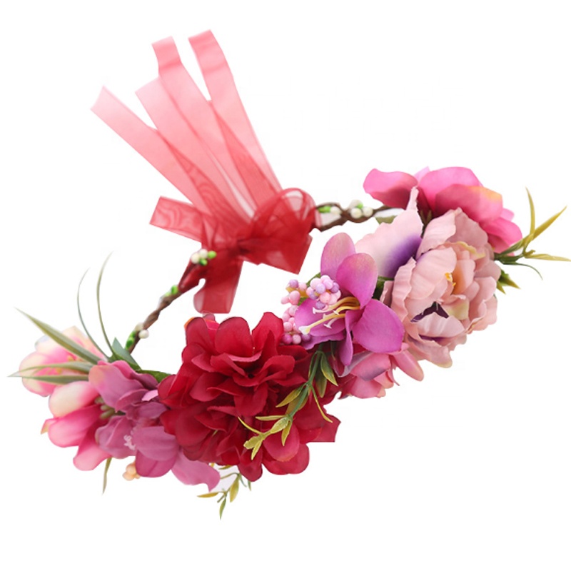 Горячая Распродажа, Цветочная повязка на голову, тиара для вечеринки, тиара для девушек
