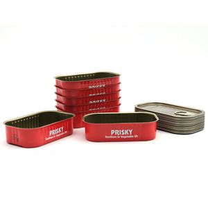 311 # lattina di latta di pesce di tonno al caviale riciclabile per uso alimentare vuoto riciclabile con coperchio facile da aprire - Product Image 2
