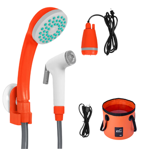 Ensemble de douche de camping portable Douche extérieure multifonctionnelle en matière plastique - Product Image 4
