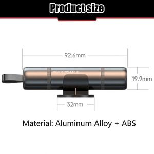 Martillo de Seguridad para Auto, Rompe Cristales, Cortador de Cinturón de Seguridad, Herramienta de Escape, Duradero, Elegante, Negro, Portátil - Product Image 5