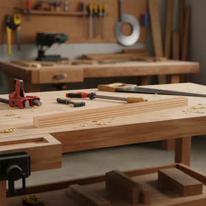 Bordatura angolare 25 mm x 25 mm, lunghezza 3 metri, bordo in legno per accessori per mobili - Product Image 2