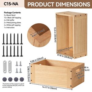 Cube <span class=keywords><strong>de</strong></span> <span class=keywords><strong>rangement</strong></span> empilable en <span class=keywords><strong>bois</strong></span>, panier organisateur <span class=keywords><strong>de</strong></span> <span class=keywords><strong>rangement</strong></span> en <span class=keywords><strong>bois</strong></span> pour jouet <span class=keywords><strong>de</strong></span> vêtements <span class=keywords><strong>de</strong></span> livre à la maison, système <span class=keywords><strong>de</strong></span> stockage <span class=keywords><strong>de</strong></span> cubby ouvert <span class=keywords><strong>de</strong></span> bureau modulaire - Product Image 6