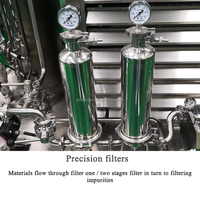 Équipement de production cosmétique, ligne de production de fabrication d'huile avec refroidisseur, machine de mélange et de refroidissement pour parfum