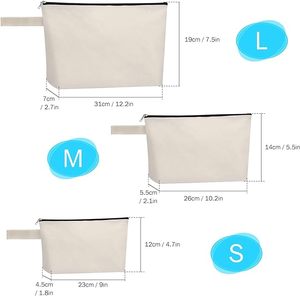 Custom Durable Cotton Fabric Cosmetic <b>Pouch</b> for <b>Men</b> Fashionable Candy Pattern Makeup Organizer Soft Handle Medium Capacity - Product Image 3