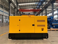 Groupe électrogène diesel Weichai 50kW 62.5kVA silencieux avec ATS, démarrage automatique, faible consommation de carburant, 50-2000kW, 1500rpm, 1800rpm, direct usine