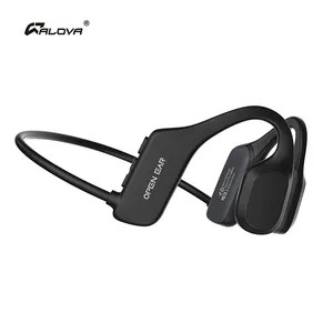 Neckband Earhook Stereo Suara Bluetooth Tahan Air Bt Nirkabel Olahraga Tulang Headphone Konduksi Headset Earphone