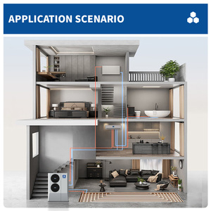 Bomba de Calor Nulite 3 en 1 Todo en Uno R290 -25.C para Climas Fríos, Calefacción Residencial, Bomba de Calor DC - Product Image 2