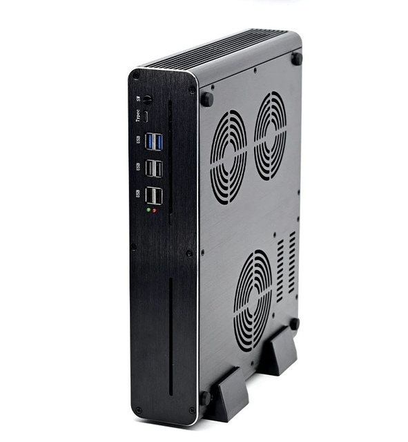 Intel I7 13620H Mini Gaming PC RTX 5060 4060 3070M 3060M Aluminum Case DDR4 RAM LCD Win11 Linux Industrial Server Workstation