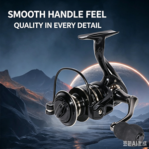 รอกตกปลาแบบหมุน NX ซีรีส์ รอกโลหะ น้ำหนักเบา ลื่นไหล ตีไกล รอกตกปลา 1000‑7000 สำหรับน้ำจืดน้ำเค็มเบา S - Product Image 4