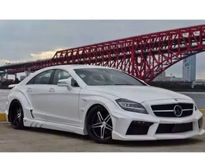 Kit carrosserie en fibre de carbone VITT pour Mercedes-Benz W218 : pare-chocs avant/arrière, jupes latérales, spoiler avant, diffuseurs d'ailes avant/arrière - Product Image 5